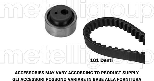 Metelli 29-0013 - Комплект ременя ГРМ autozip.com.ua