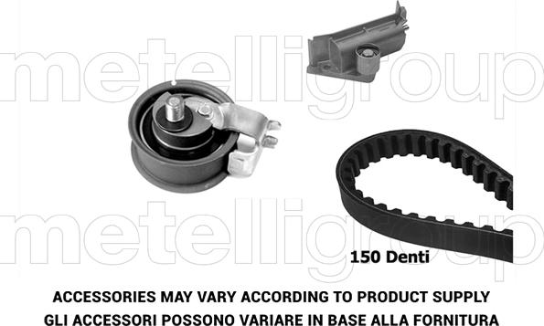 Metelli 29-0163 - Комплект ременя ГРМ autozip.com.ua