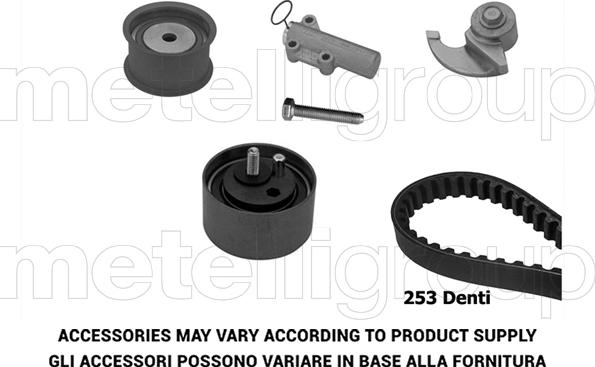 Metelli 29-0178 - Комплект ременя ГРМ autozip.com.ua