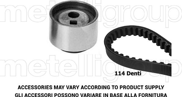 Metelli 29-0244 - Комплект ременя ГРМ autozip.com.ua