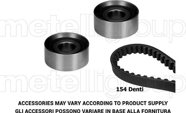 Metelli 29-0232 - Комплект ременя ГРМ autozip.com.ua