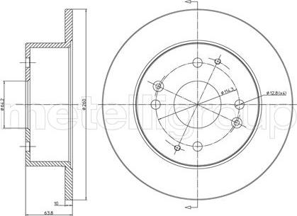 BOSCH 0986AB9720 - Гальмівний диск autozip.com.ua