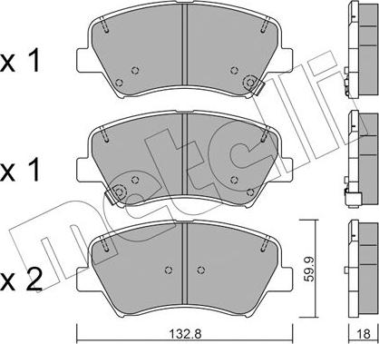 Metelli 22-0944-0 - Масляний фільтр autozip.com.ua