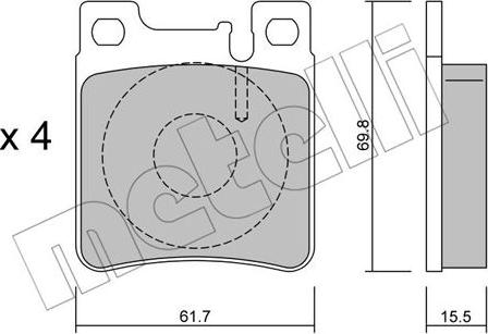 Metelli 22-0567-0 - Масляний фільтр autozip.com.ua