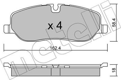 Metelli 22-0693-0 - Масляний фільтр autozip.com.ua