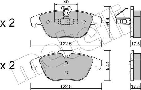 Metelli 22-0666-2 - Масляний фільтр autozip.com.ua