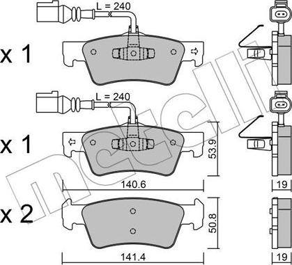 Metelli 22-0661-0 - Масляний фільтр autozip.com.ua