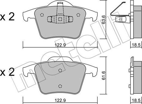 Metelli 22-0688-0 - Масляний фільтр autozip.com.ua