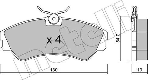 Metelli 22-0162-0 - Масляний фільтр autozip.com.ua