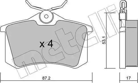 Sangsin Brake SP1391 - Гальмівні колодки, дискові гальма autozip.com.ua