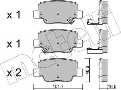 Metelli 22-0880-0 - Масляний фільтр autozip.com.ua