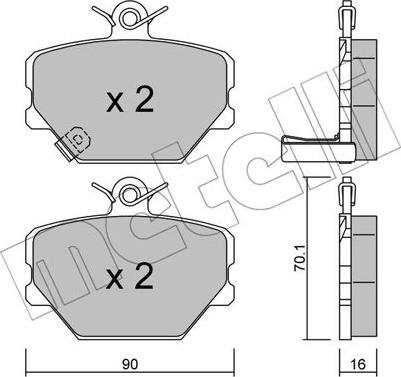 Metelli 22-0341-0 - Масляний фільтр autozip.com.ua