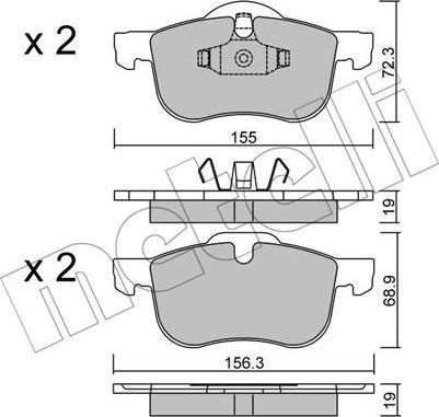 Metelli 22-0309-0 - Масляний фільтр autozip.com.ua