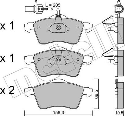 Metelli 22-0263-1 - Масляний фільтр autozip.com.ua