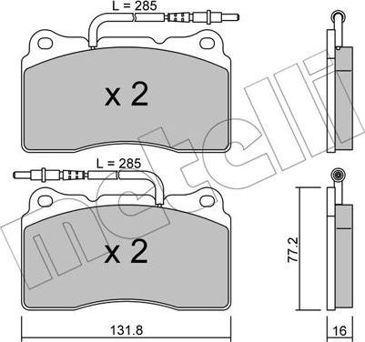 Metelli 22-0288-2 - Масляний фільтр autozip.com.ua