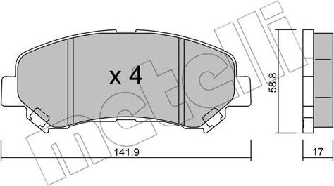 Metelli 22-0792-0 - Масляний фільтр autozip.com.ua