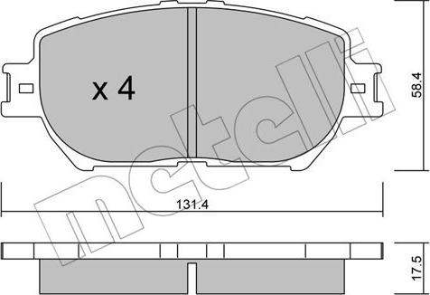 Metelli 22-0751-0 - Масляний фільтр autozip.com.ua