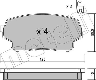 Metelli 22-0765-0 - Масляний фільтр autozip.com.ua