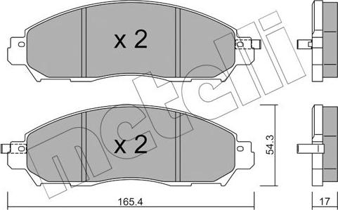 Metelli 22-1081-0 - Масляний фільтр autozip.com.ua