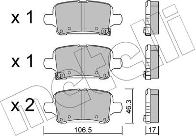 Metelli 22-1180-0 - Масляний фільтр autozip.com.ua