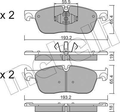 Metelli 22-1123-1 - Масляний фільтр autozip.com.ua