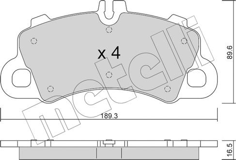 Metelli 22-1259-0 - Масляний фільтр autozip.com.ua