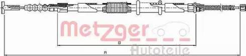 Metzger 461.9 - Трос, гальмівна система autozip.com.ua