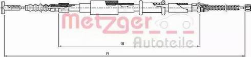 Metzger 461.8 - Трос, гальмівна система autozip.com.ua