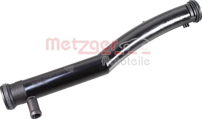 Metzger 4010443 - Трубка охолоджуючої рідини autozip.com.ua