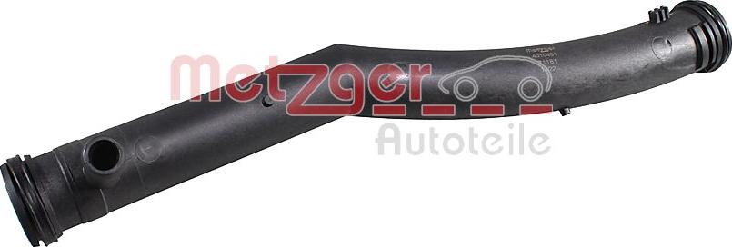 Metzger 4010431 - Трубка охолоджуючої рідини autozip.com.ua