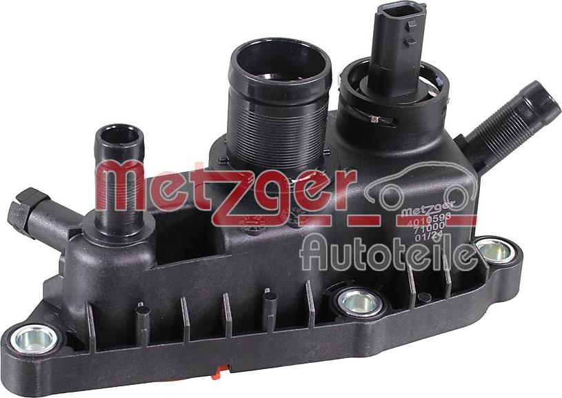 Metzger 4010593 - Фланець охолоджуючої рідини autozip.com.ua