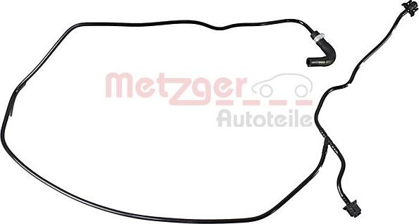 Metzger 4010251 - Трубка охолоджуючої рідини autozip.com.ua
