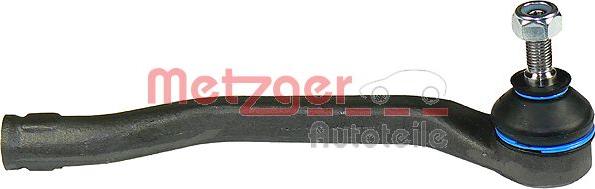 Metzger 54040802 - Наконечник рульової тяги, кульовий шарнір autozip.com.ua