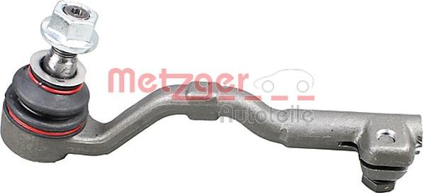 Metzger 54056701 - Наконечник рульової тяги, кульовий шарнір autozip.com.ua