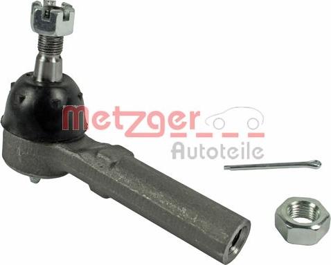 Metzger 54013908 - Наконечник рульової тяги, кульовий шарнір autozip.com.ua