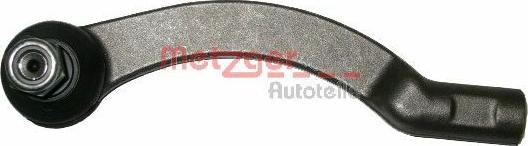 Metzger 54013801 - Наконечник рульової тяги, кульовий шарнір autozip.com.ua