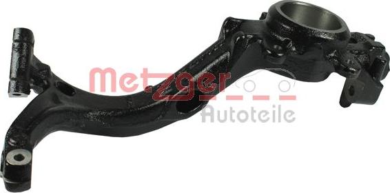 Metzger 58086602 - Поворотний кулак, підвіска колеса autozip.com.ua