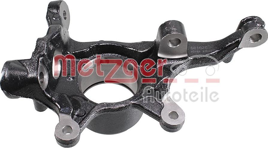 Metzger 58162602 - Поворотний кулак, підвіска колеса autozip.com.ua