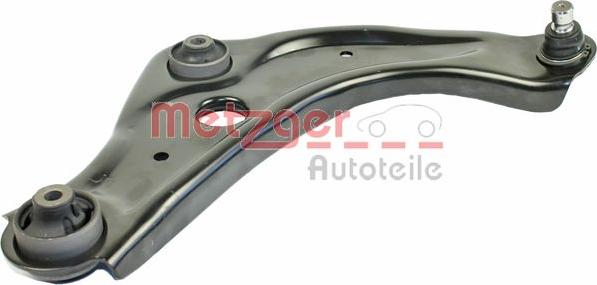 Metzger 58101002 - Важіль незалежної підвіски колеса autozip.com.ua