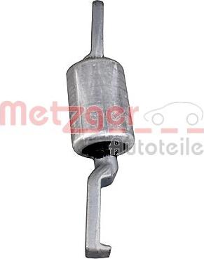 Metzger 52083809 - Сайлентблок, важіль підвіски колеса autozip.com.ua