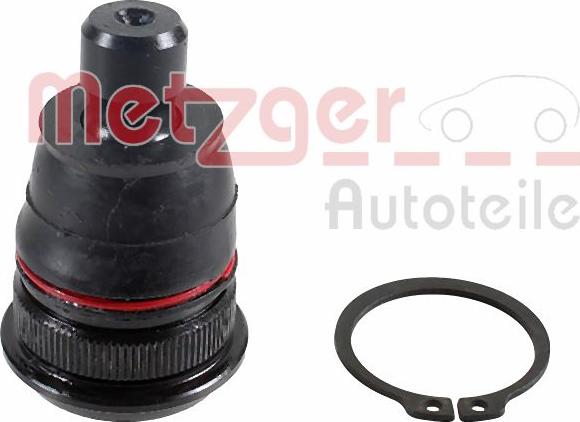 Metzger 57034608 - Шарова опора, несучий / направляючий шарнір autozip.com.ua