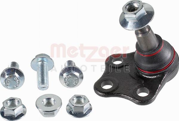 Metzger 57035708 - Шарова опора, несучий / направляючий шарнір autozip.com.ua