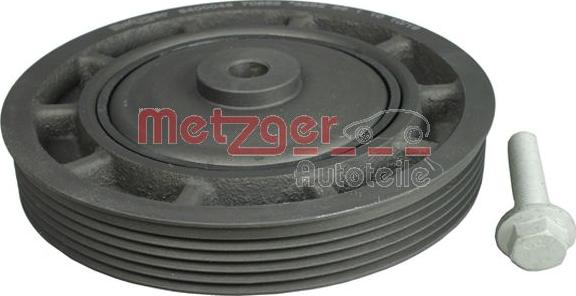Metzger 6400048 - Ремінний шків, колінчастий вал autozip.com.ua