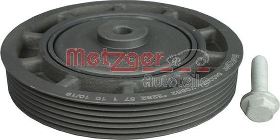 Metzger 6400074 - Ремінний шків, колінчастий вал autozip.com.ua