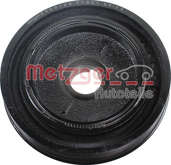 Metzger 6400128 - Ремінний шків, колінчастий вал autozip.com.ua