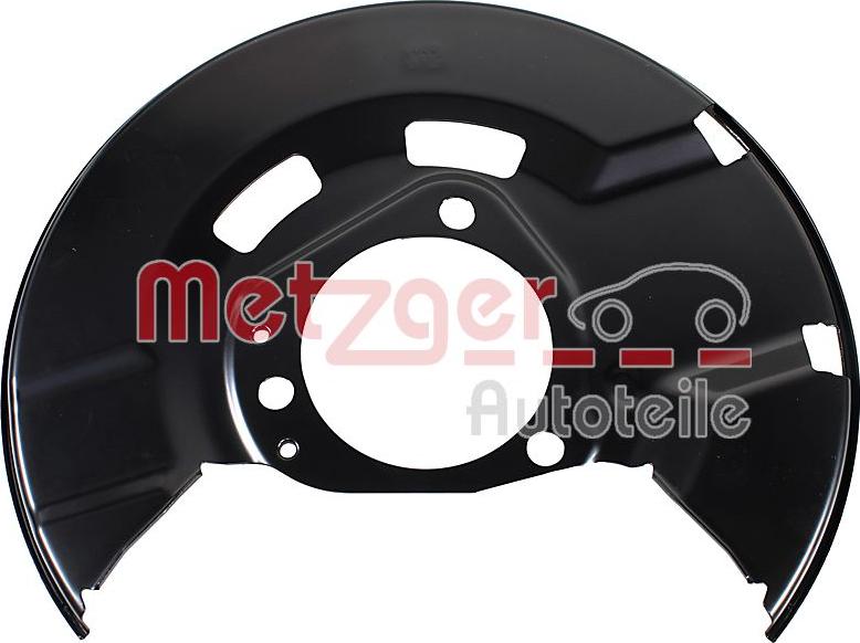 Metzger 6115550 - Відбивач, диск гальмівного механізму autozip.com.ua