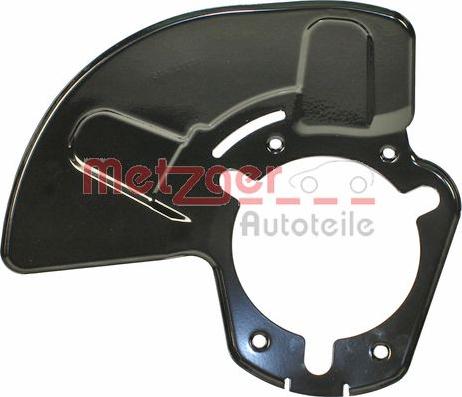 Metzger 6115049 - Відбивач, диск гальмівного механізму autozip.com.ua