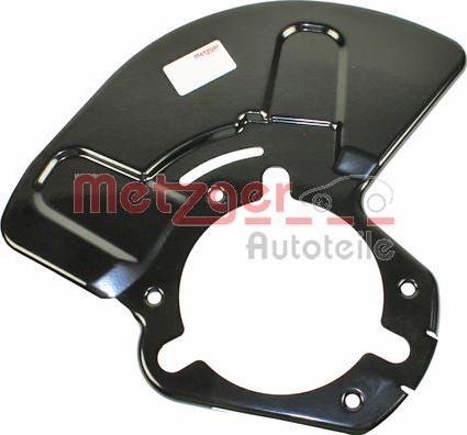 Metzger 6115049 - Відбивач, диск гальмівного механізму autozip.com.ua