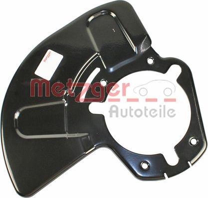 Metzger 6115050 - Відбивач, диск гальмівного механізму autozip.com.ua
