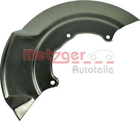 Metzger 6115058 - Відбивач, диск гальмівного механізму autozip.com.ua